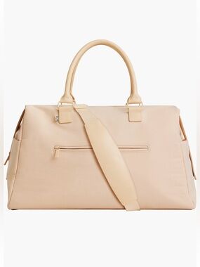 Beis the commuter duffel beige carry on travel bag